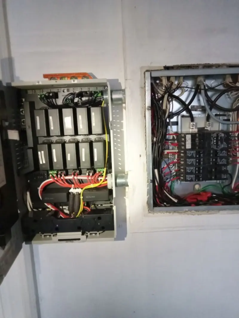 Electrical panel upgrade completed for Ring Doorbell Installation in Beacon